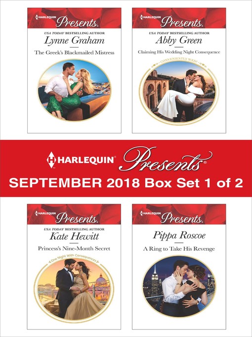 Title details for Harlequin Presents September 2018--Box Set 1 of 2 by Lynne Graham - Wait list